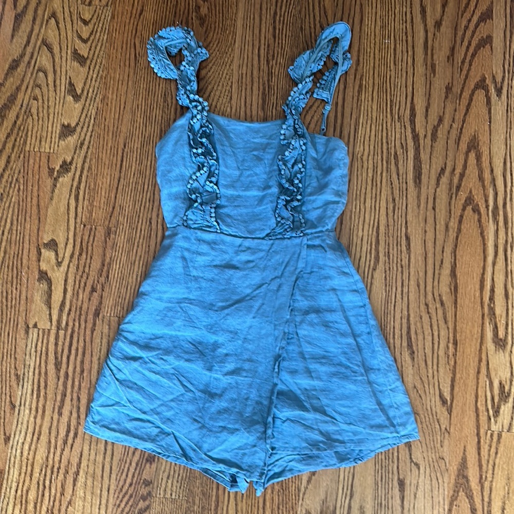 Blue romper